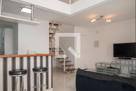 Sala de apartamento à venda com 1 quarto, 66m² em Anhangabaú, Jundiaí