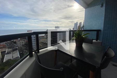 Varanda da Sala de apartamento para alugar com 1 quarto, 55m² em Barra, Salvador