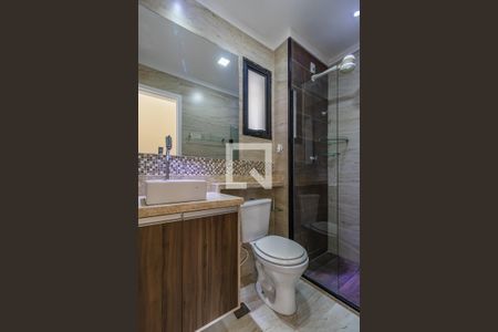 Banheiro Social de apartamento para alugar com 2 quartos, 76m² em Jardim Belval, Barueri