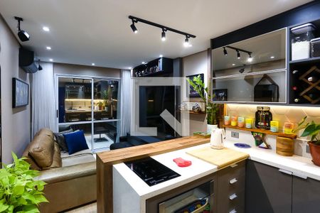 Sala de apartamento para alugar com 1 quarto, 37m² em Jardim Ampliacao, São Paulo