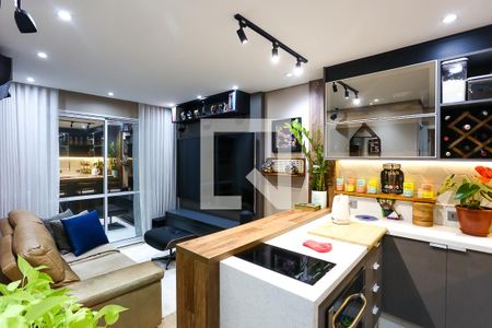 Sala de apartamento para alugar com 1 quarto, 37m² em Jardim Ampliacao, São Paulo
