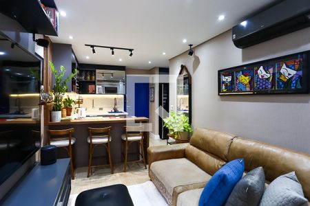 Sala de apartamento para alugar com 1 quarto, 37m² em Jardim Ampliacao, São Paulo