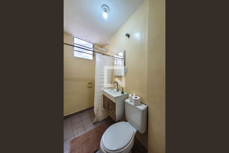 Studio para alugar com 45m², 1 quarto e sem vaga Studio para alugar com 45m², 1 quarto e sem vagaBanheiro
