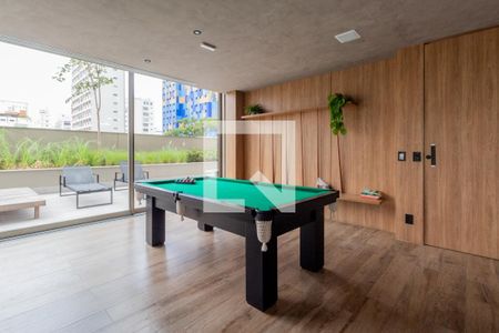 Studio para alugar com 31m², 1 quarto e sem vagaEspaço de jogos