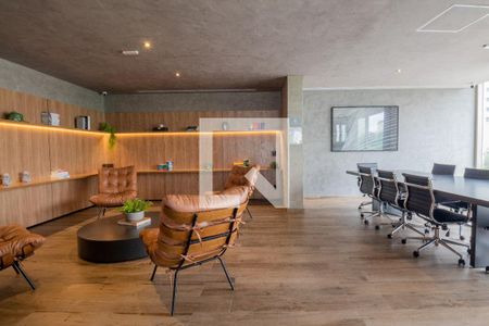 Studio para alugar com 31m², 1 quarto e sem vagaCoworking 