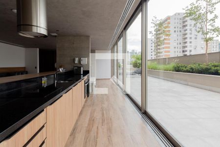 Studio para alugar com 31m², 1 quarto e sem vagaÁrea gourmet