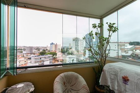 Varanda da Sala de apartamento à venda com 2 quartos, 65m² em Vila Matilde, São Paulo