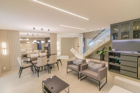 Sala de apartamento à venda com 3 quartos, 256m² em Cidade São Francisco, São Paulo