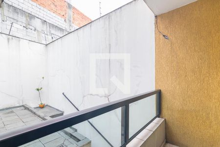 Varanda de apartamento à venda com 3 quartos, 98m² em Vila Valparaíso, Santo André