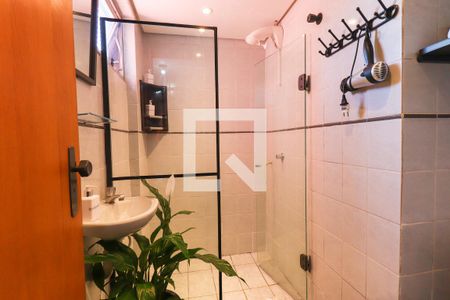 Banheiro da Suíte de kitnet/studio para alugar com 1 quarto, 20m² em Centro, Curitiba