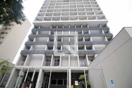 Fachada de apartamento para alugar com 1 quarto, 27m² em Pinheiros, São Paulo