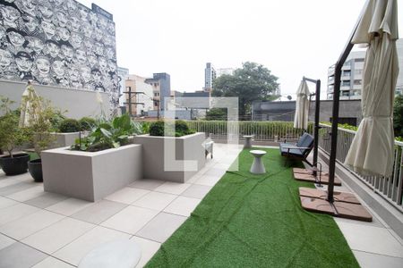 Área comum de apartamento para alugar com 1 quarto, 27m² em Pinheiros, São Paulo