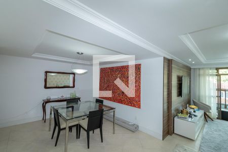Sala de Jantar de apartamento à venda com 4 quartos, 146m² em Nova Campinas, Campinas