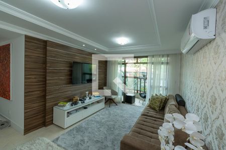 Sala de apartamento à venda com 4 quartos, 146m² em Nova Campinas, Campinas