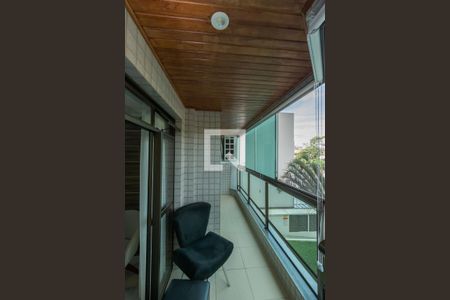 Varanda da Sala de apartamento à venda com 4 quartos, 146m² em Nova Campinas, Campinas