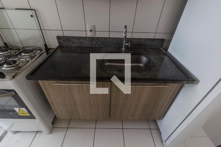 Apartamento para alugar com 57m², 2 quartos e 1 vagaDetalhe da cozinha