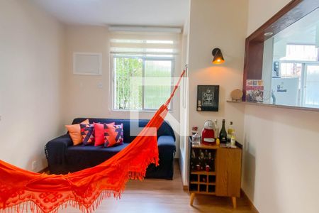 Sala de apartamento para alugar com 1 quarto, 43m² em Botafogo, Rio de Janeiro