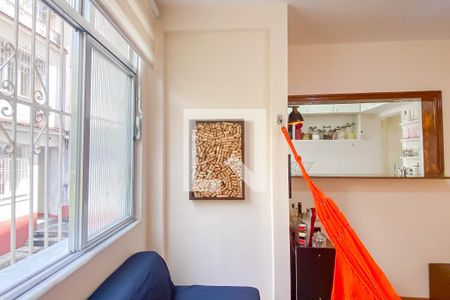 Sala de apartamento para alugar com 1 quarto, 43m² em Botafogo, Rio de Janeiro