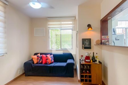 Sala de apartamento para alugar com 1 quarto, 43m² em Botafogo, Rio de Janeiro