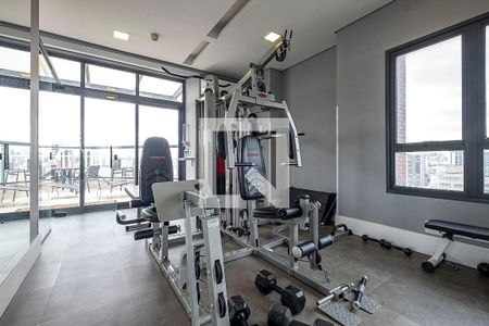 Apartamento para alugar com 32m², 1 quarto e 1 vagaAcademia