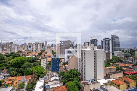 Sala/Cozinha - Vista de apartamento para alugar com 1 quarto, 32m² em Cavaleiro, São Paulo