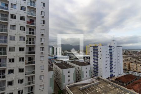 Vista da sacada de apartamento para alugar com 2 quartos, 48m² em Ocian, Praia Grande