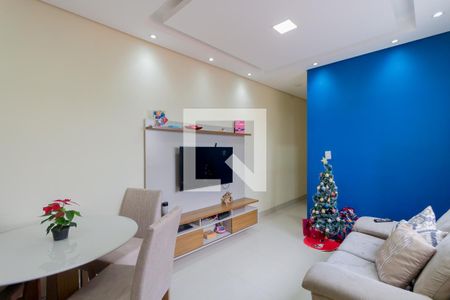 Sala de apartamento à venda com 2 quartos, 100m² em Parque Novo Oratório, Santo André