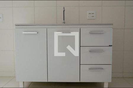 Cozinha de apartamento para alugar com 2 quartos, 43m² em Vargem Pequena, Rio de Janeiro