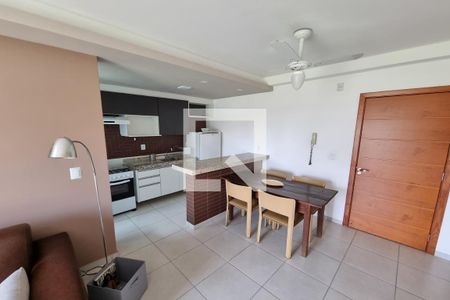 Sala de apartamento para alugar com 1 quarto, 49m² em Jardim Botânico, Ribeirão Preto