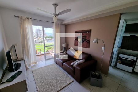 Sala de apartamento para alugar com 1 quarto, 49m² em Jardim Botânico, Ribeirão Preto