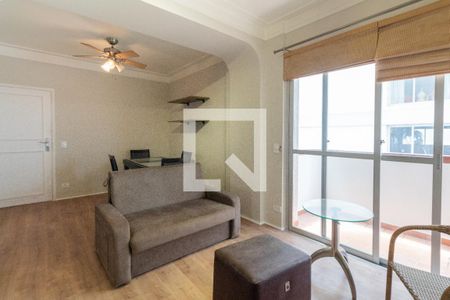 Sala de apartamento para alugar com 2 quartos, 70m² em Pinheiros, São Paulo