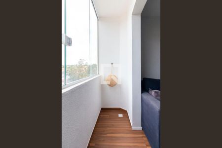 Varanda da Sala de apartamento para alugar com 2 quartos, 50m² em Vila Carmosina, São Paulo