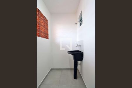 Área de Serviço de kitnet/studio para alugar com 1 quarto, 36m² em Vila Palmares, Santo André
