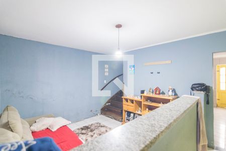 Sala de casa para alugar com 2 quartos, 70m² em Vila Homero Thon, Santo André
