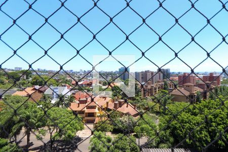 Vista da Sala de apartamento para alugar com 3 quartos, 95m² em Chácara das Pedras, Porto Alegre