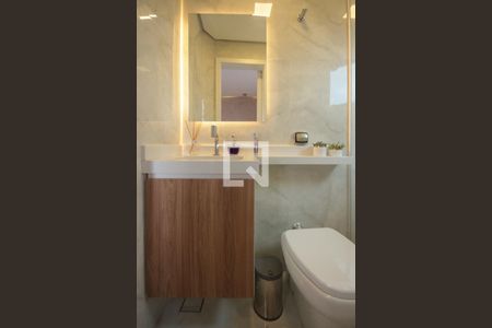 Casa de condomínio à venda com 95m², 3 quartos e 2 vagasBanheiro da Suíte