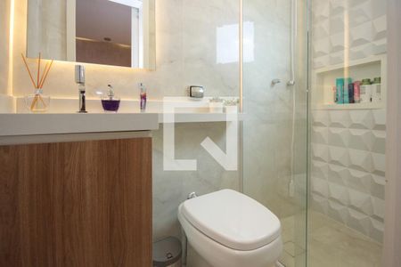 Casa de condomínio à venda com 95m², 3 quartos e 2 vagasBanheiro da Suíte