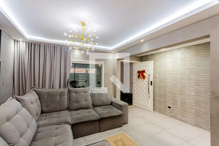 Sala de casa à venda com 3 quartos, 100m² em Vila Aquilino, Santo André