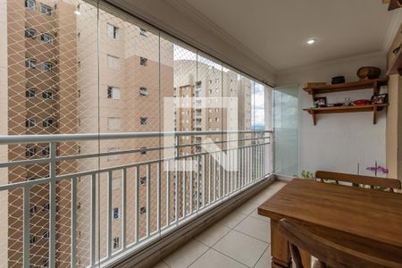 Varanda da Sala de apartamento à venda com 3 quartos, 105m² em Jardim Tupanci, Barueri
