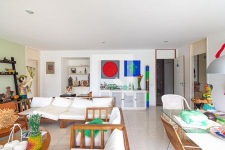 Sala de apartamento à venda com 2 quartos, 169m² em São Conrado, Rio de Janeiro