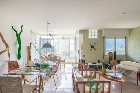 Sala de apartamento à venda com 2 quartos, 169m² em São Conrado, Rio de Janeiro