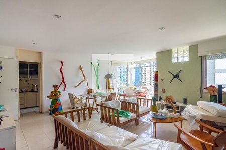 Sala de apartamento à venda com 2 quartos, 169m² em São Conrado, Rio de Janeiro