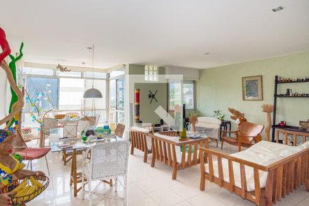 Sala de apartamento à venda com 2 quartos, 169m² em São Conrado, Rio de Janeiro