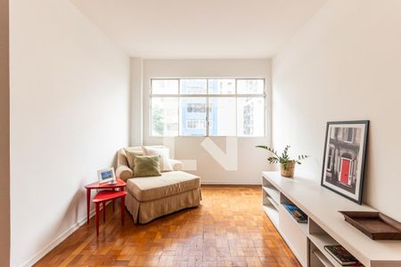 Sala de apartamento para alugar com 3 quartos, 110m² em Vila Buarque, São Paulo