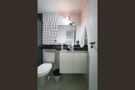 Banheiro da Suíte de apartamento à venda com 1 quarto, 45m² em Lauzane Paulista, São Paulo