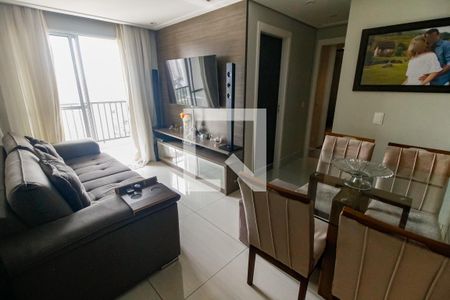 Sala de apartamento para alugar com 2 quartos, 56m² em Parque Reboucas, São Paulo