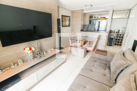 Sala de apartamento para alugar com 2 quartos, 56m² em Parque Reboucas, São Paulo