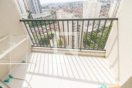 Varanda da Sala de apartamento para alugar com 2 quartos, 56m² em Parque Reboucas, São Paulo