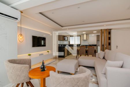 Sala de apartamento para alugar com 3 quartos, 100m² em Cristal, Porto Alegre