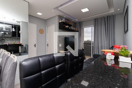 Sala de apartamento para alugar com 2 quartos, 49m² em Vila Nambi, Jundiaí